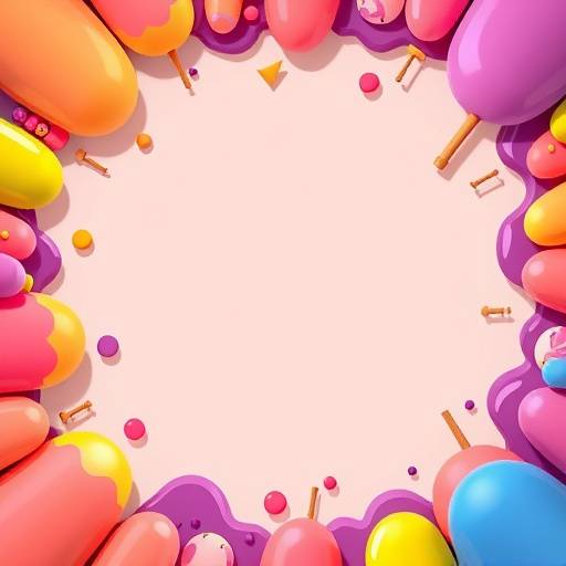 A colorful and dynamic frame from an animated explainer video.