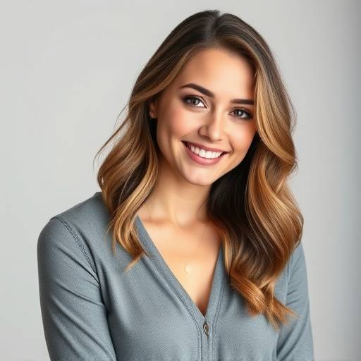 Olivia Reese, Creative Director at Starlight Studios, posing confidently.