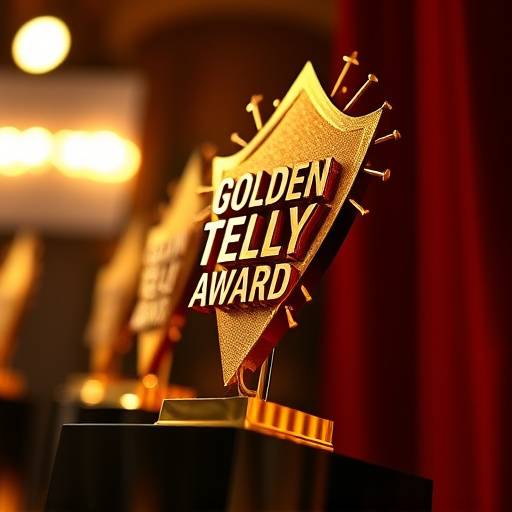 Telly Award logo, recognizing outstanding achievement in video and television.